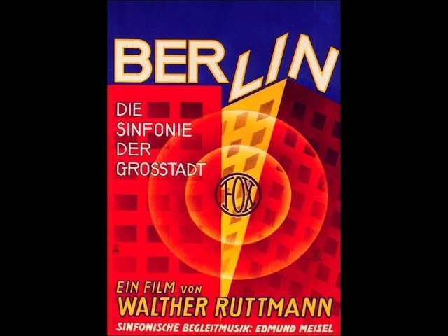 berlin sinfonia de una ciudad