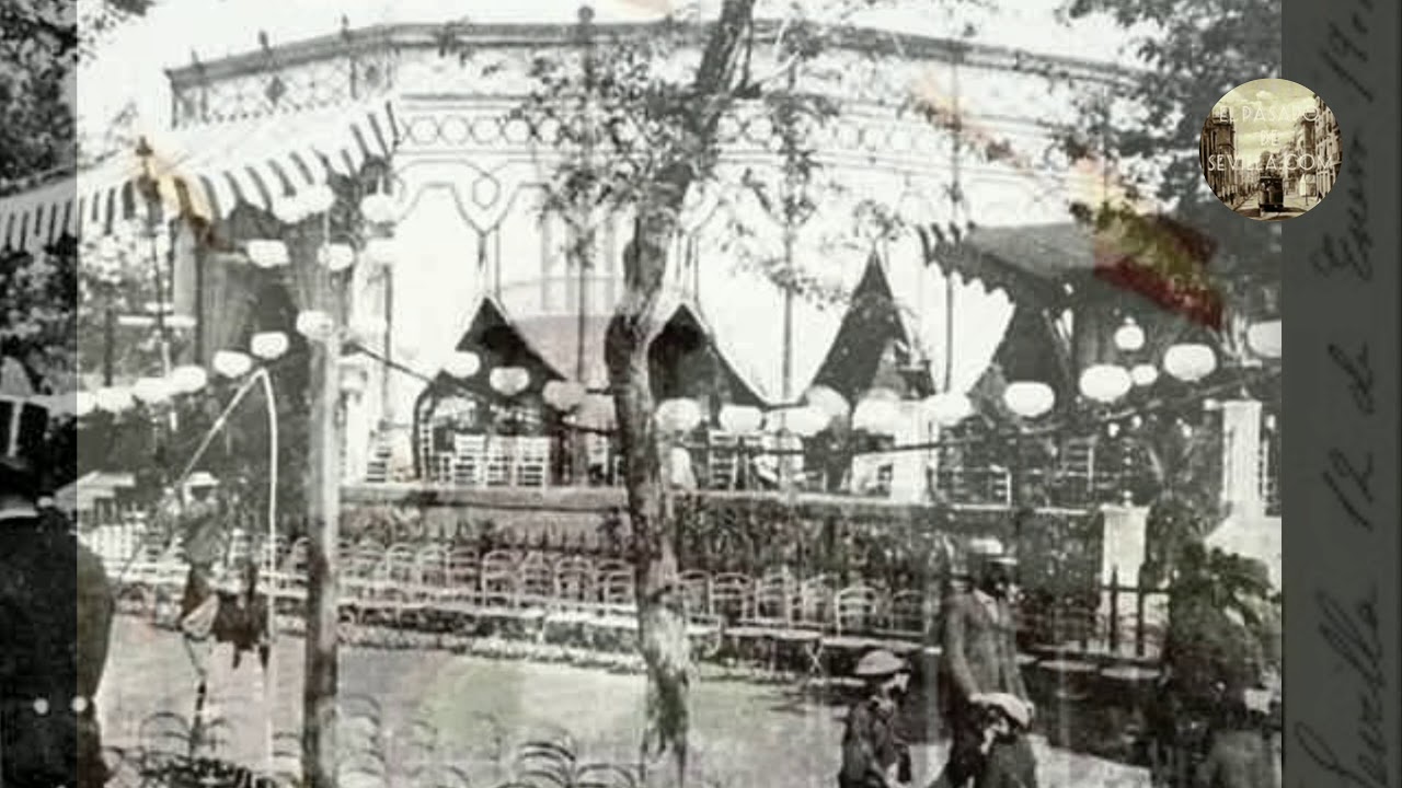 feria de abril en el prado de san sebastian