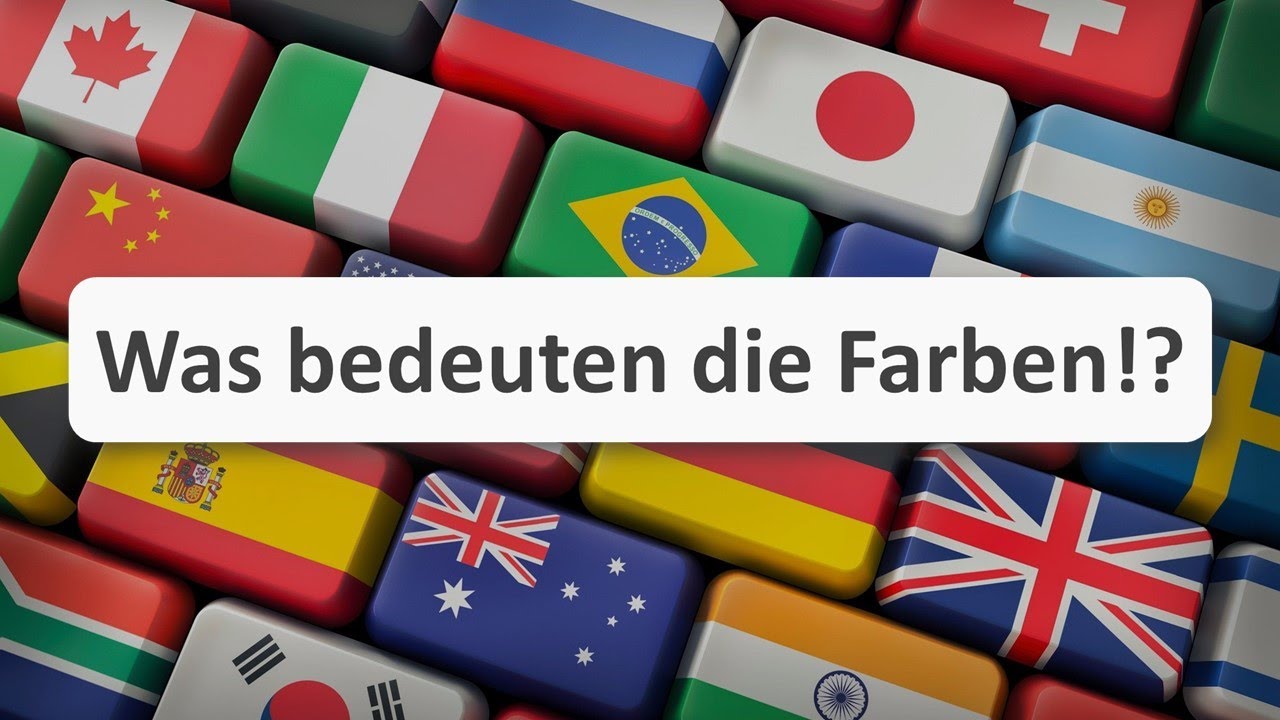 blau gelb rot weiß grün flagge