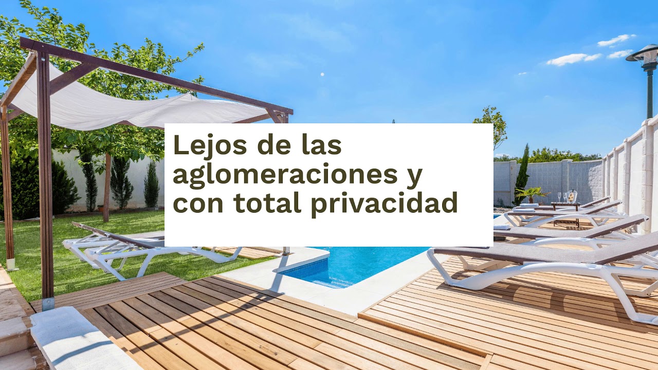 casa rural para 25 personas con piscina