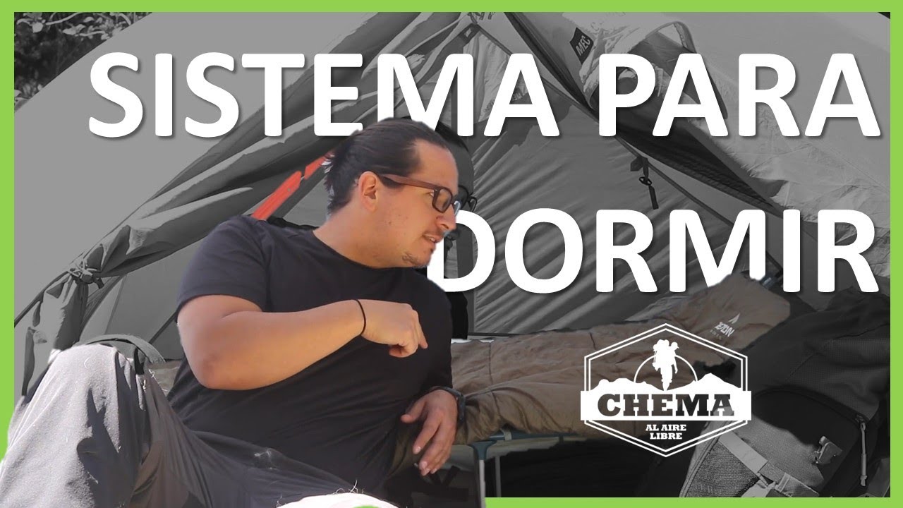 dormir en tienda de campaña