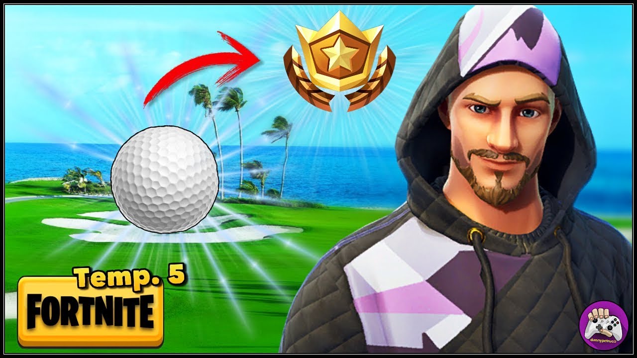 golpea una pelota de golf de tee a green