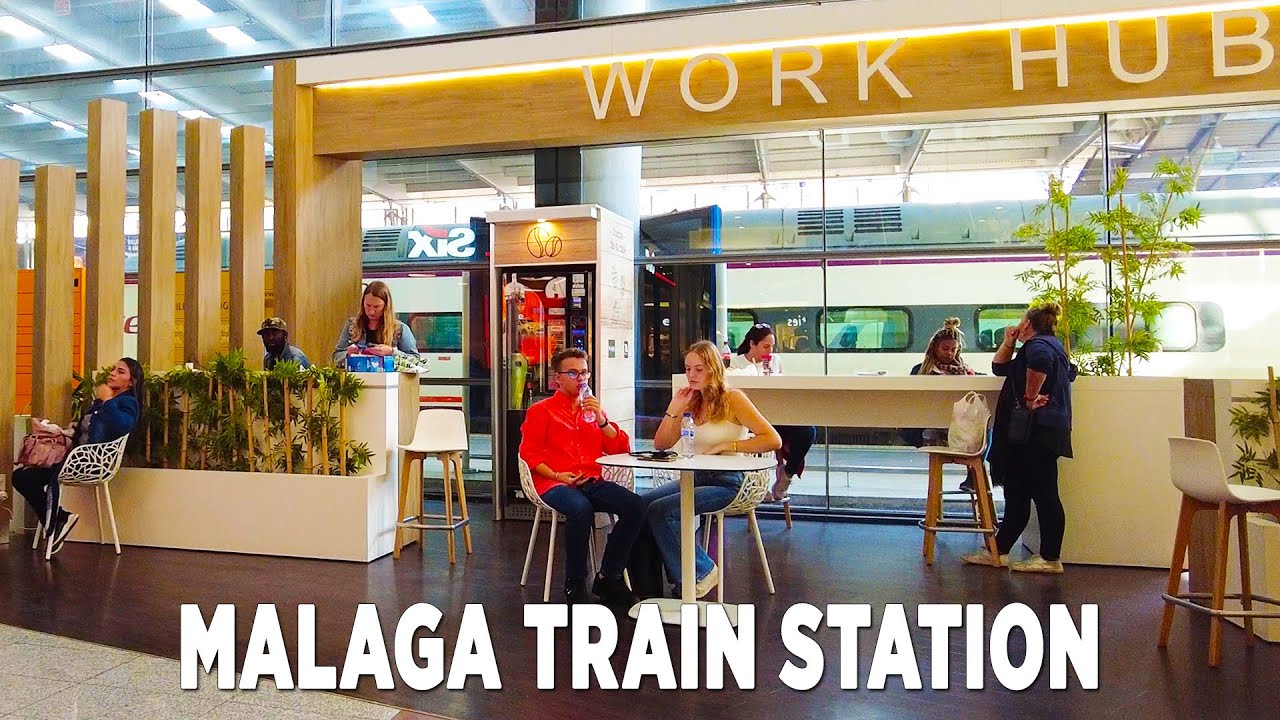 malaga train station shopping centre
