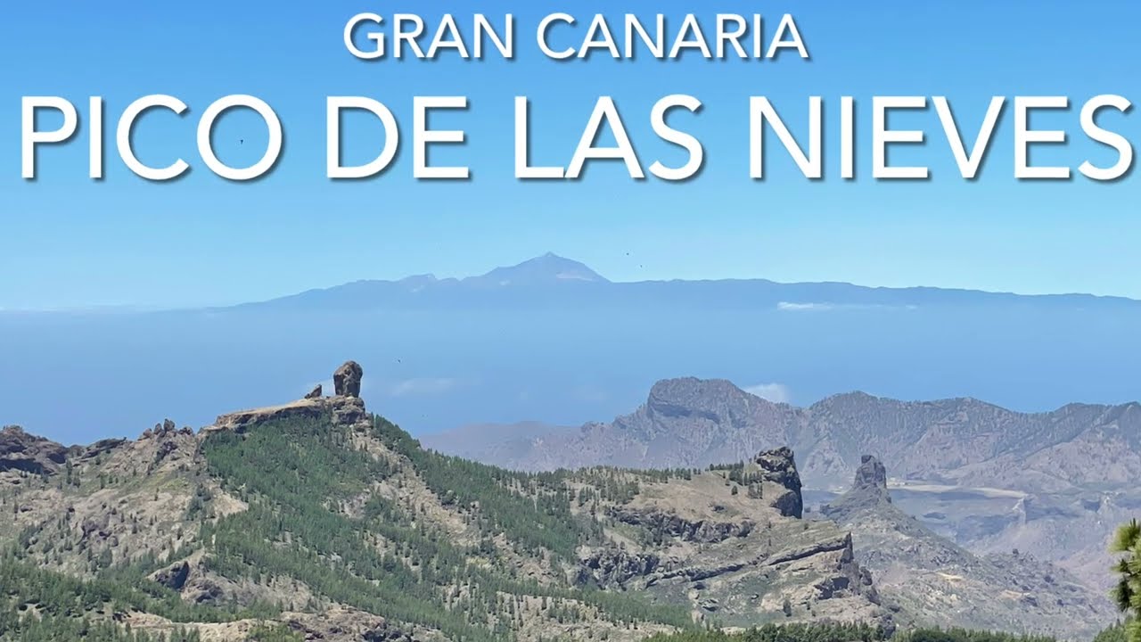 pico de las nieves hiking route