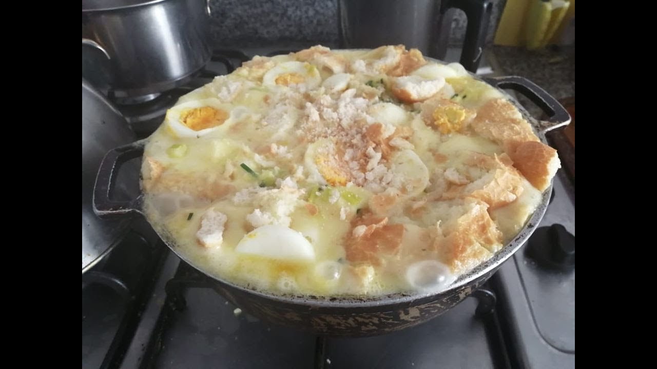 sopa de pan de la abuela