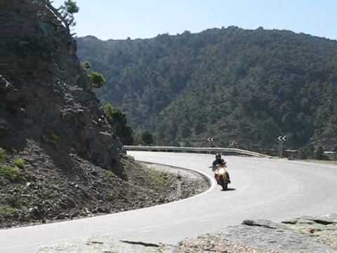 subida a ronda en moto
