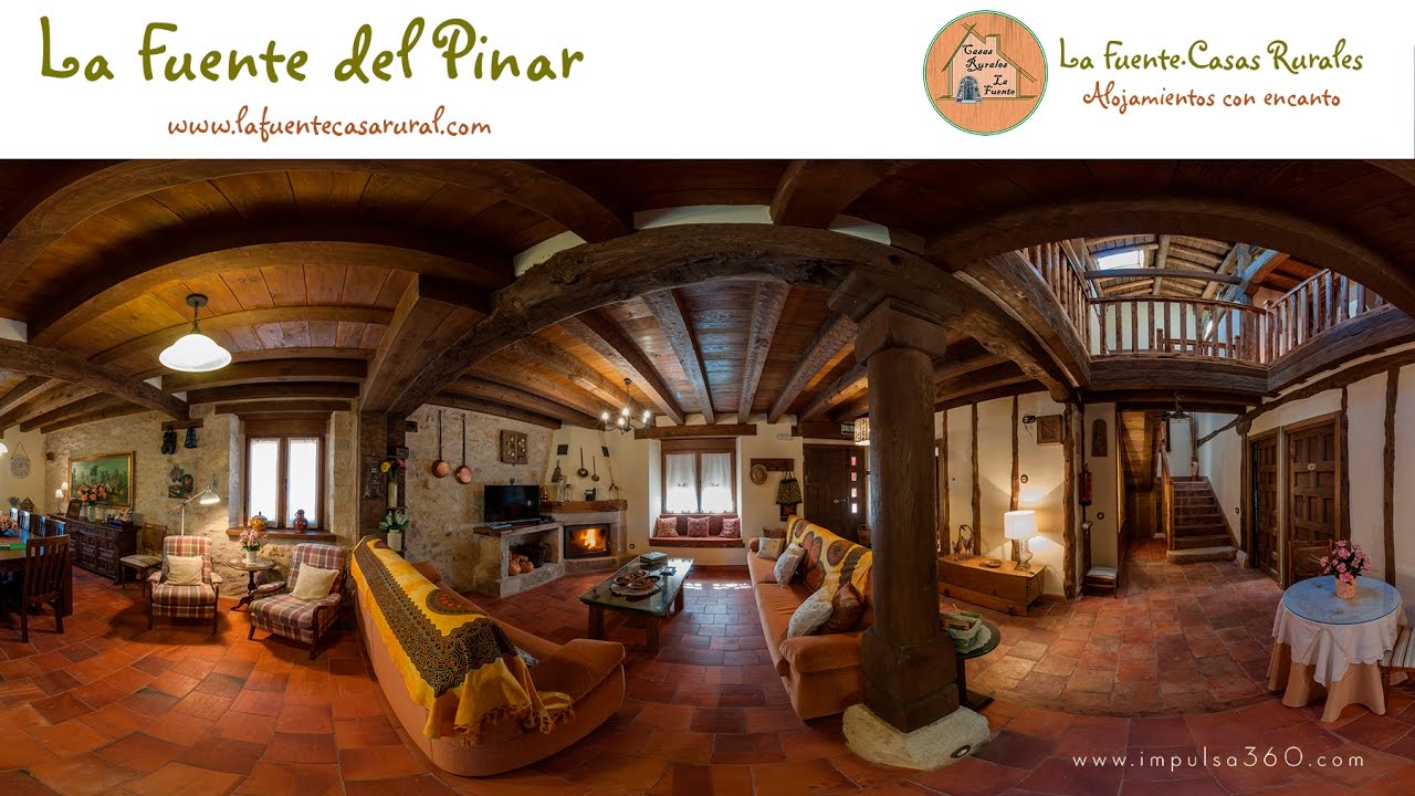 casa rural con chimenea para dos personas