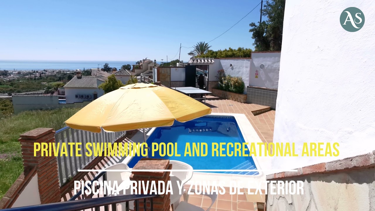 casa rural en frigiliana con piscina privada