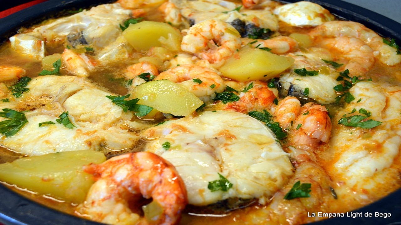 cazuela de pescado a la marinera