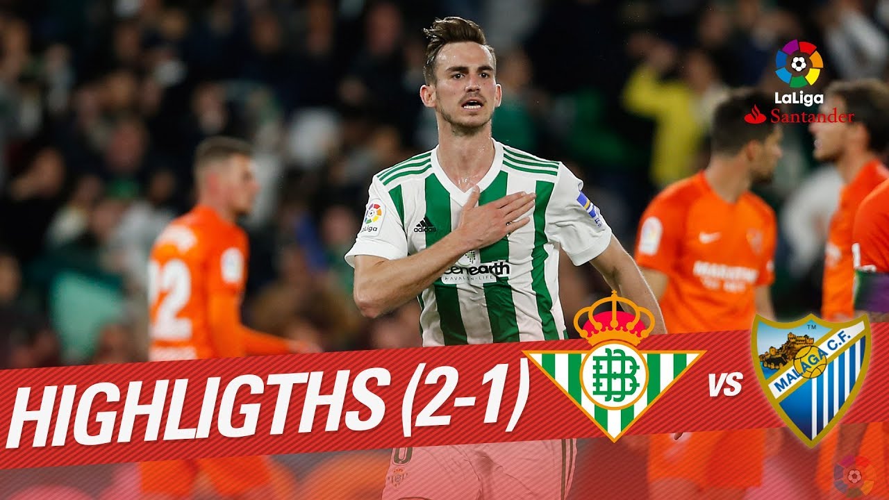 cómo va el betis málaga