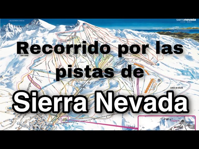 cuantas pistas hay en sierra nevada