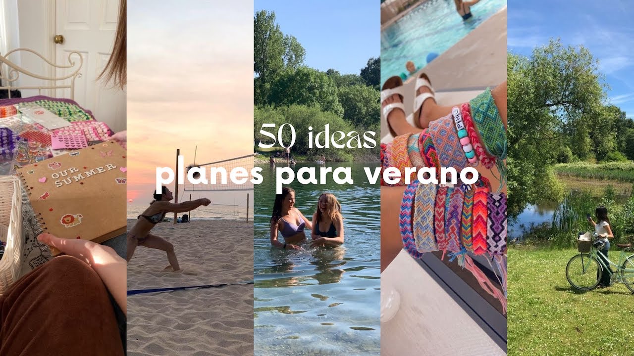 planes con amigos en verano