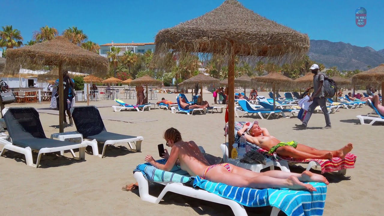 playa de puerto banus marbella