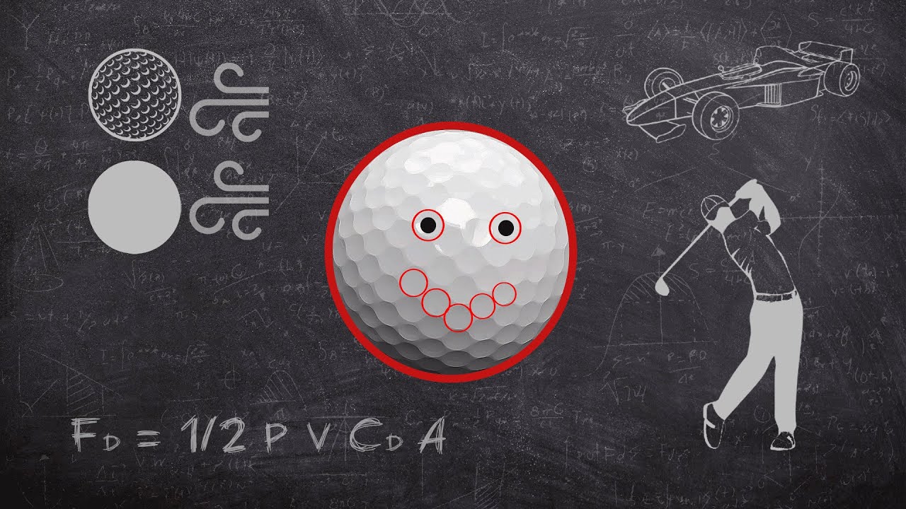 porque las pelotas de golf tienen huecos
