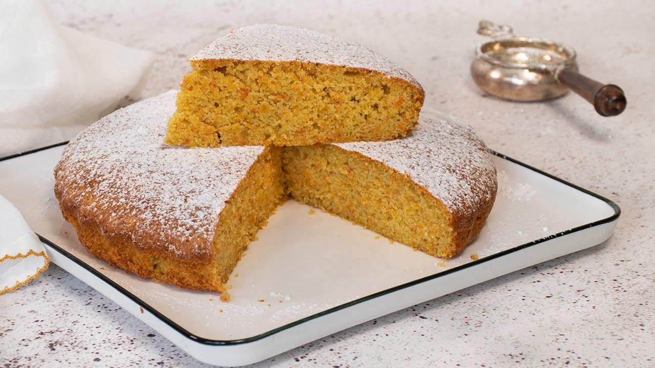 torta de zanahoria con almendras