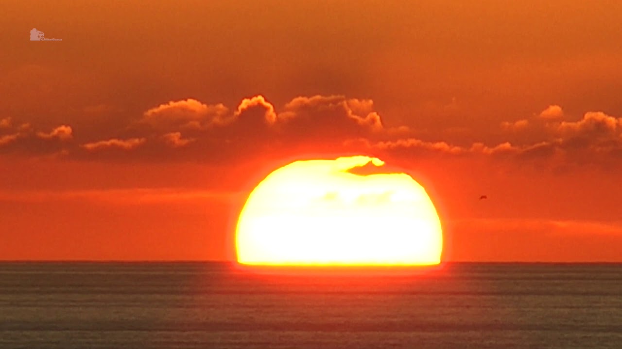 ver la puesta de sol