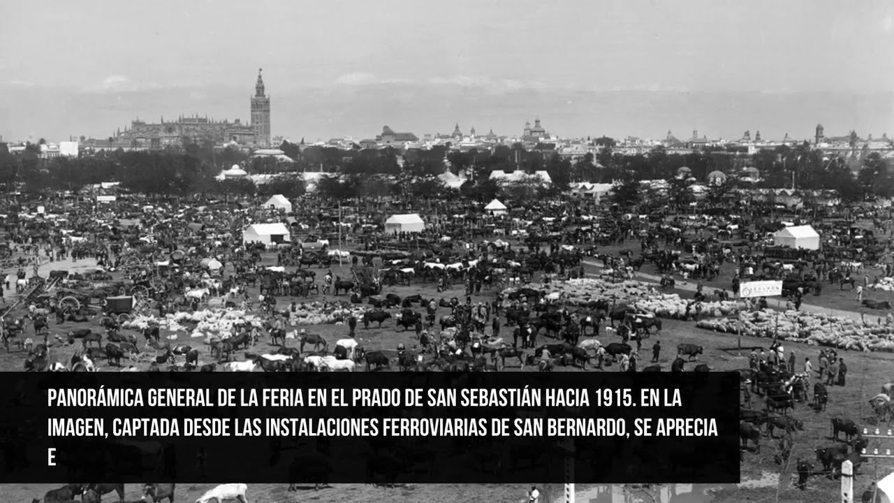 feria en el prado de san sebastian