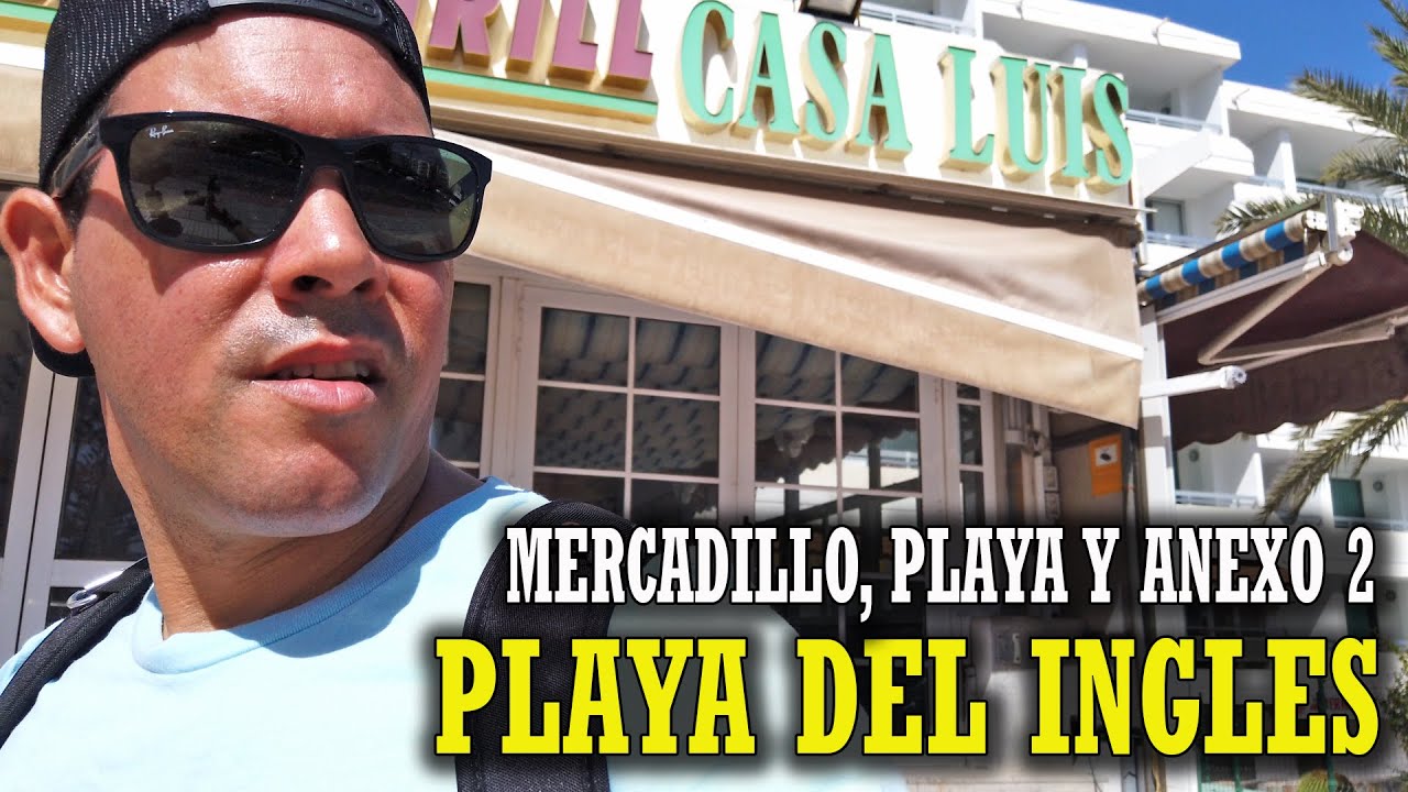 mercadillo de playa del inglés