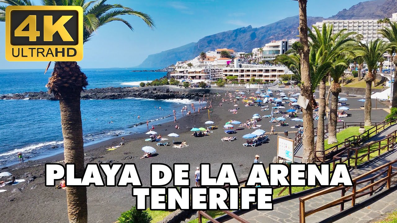 playa de la arena bandera