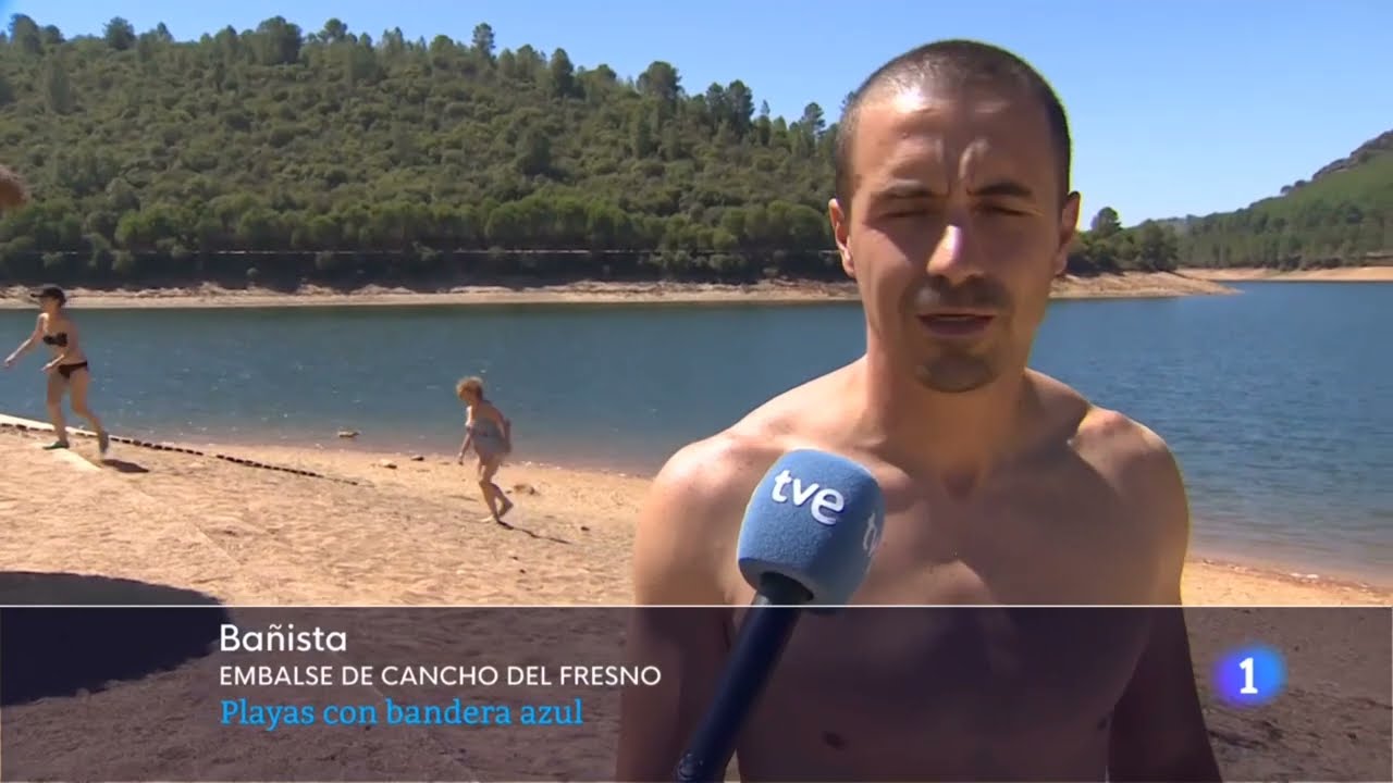 playas de extremadura con bandera azul